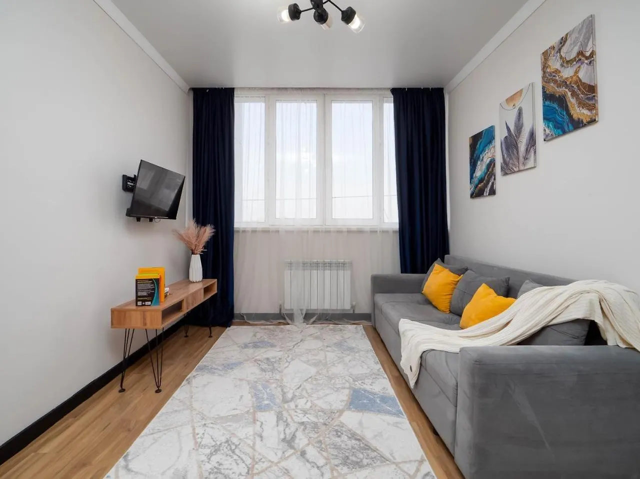 Alatau City 2 Rooms 83 Almaty Apartment